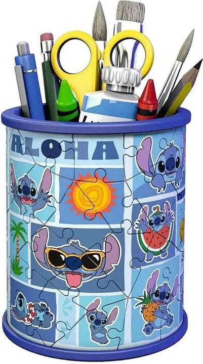 Productafbeelding Ravensburger 3D Puzzle Stiftehalter Disney Stitch (54 onderdelen)