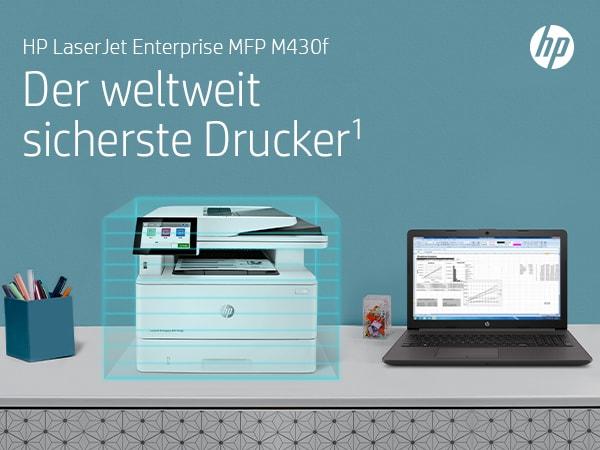 Produktbild HP LaserJet Enterprise M430f MFP (Laser, Schwarz-Weiss)