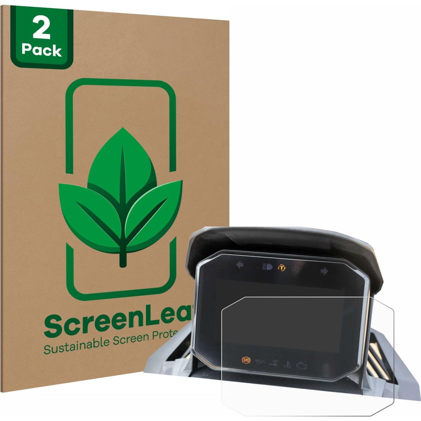 ScreenLeaf, Fahrzeug Navigation Zubehör, Schutzfolie nachhaltiger Displayschutz Displayschutzfolie Folie Klar Transparen...