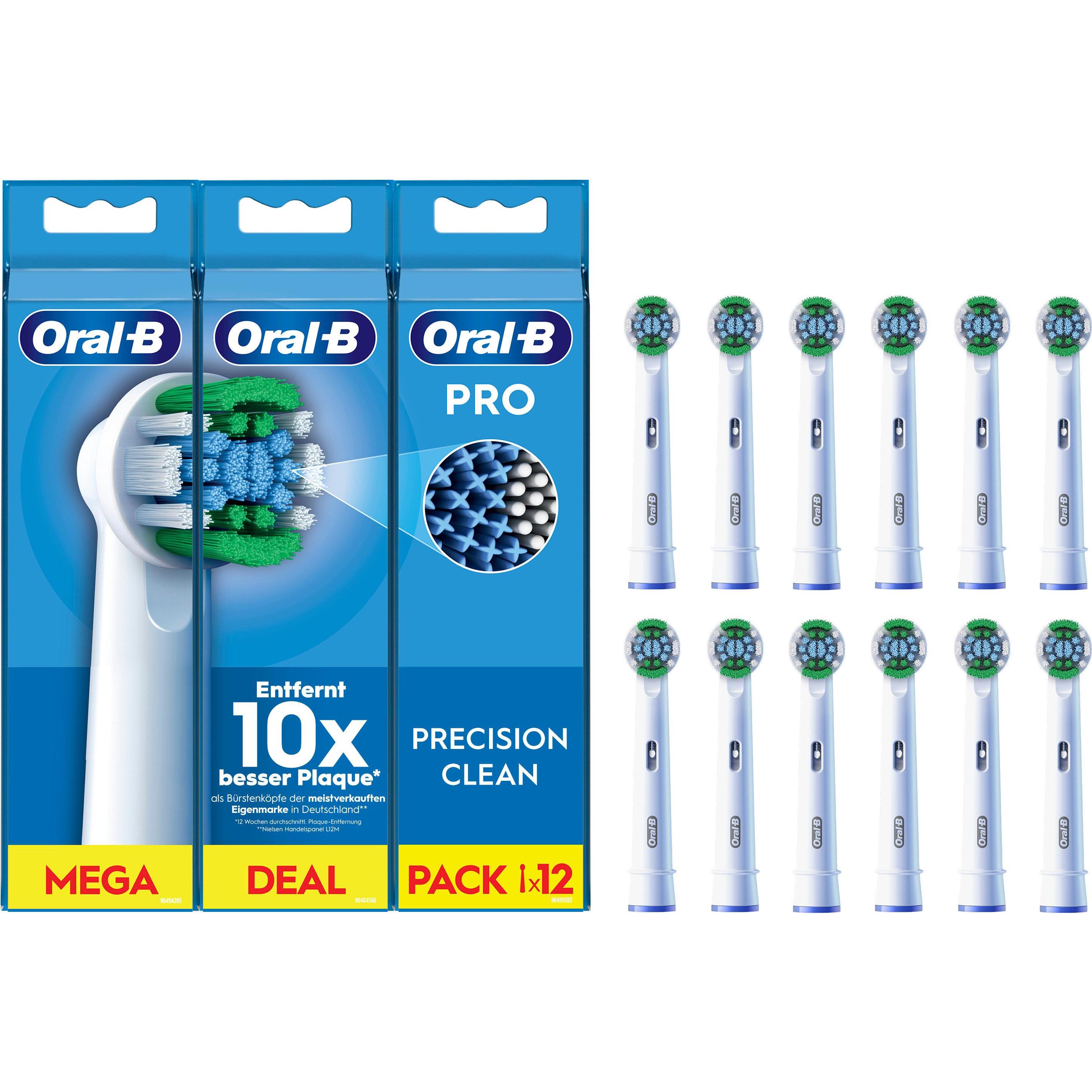 Oral-B, Testine per spazzolino, Pro Precision Clean (12 x)