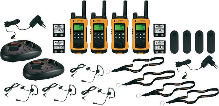 Produktbild Motorola TLKR T80 Extreme Quadpack (10 km)