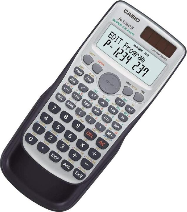 Actual product image Casio FX-3650P II (Batteries)