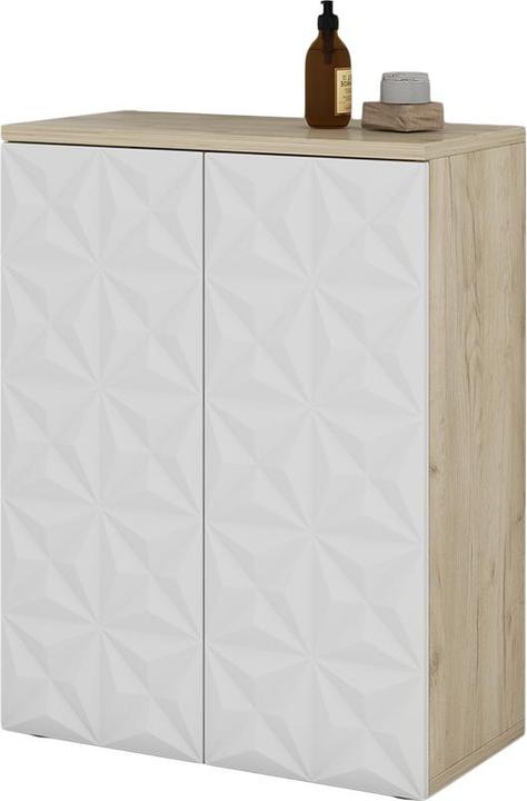 Produktbild Vicco Edge mit 2 Türen und 3 Fächer (60 x 30 x 79.5 cm)