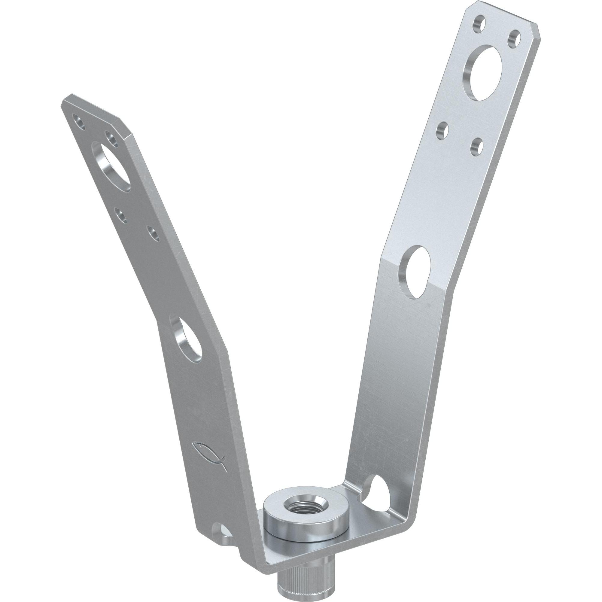 Fischer FIS 079825 TrapezhÃ¤nger TZH M 8, Elektronikzubehör + Gehäuse, Silber