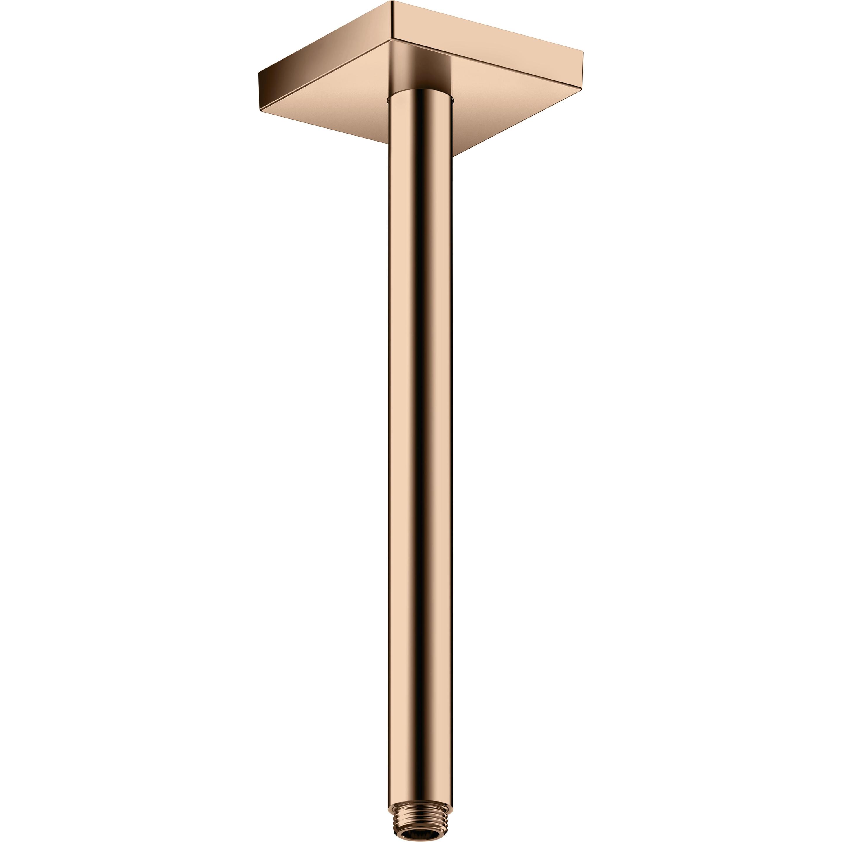 Thumbnail - hansgrohe, Badarmatur, AXOR ShowerSolutions Deckenanschluss, 300 mm, eckig, 26438