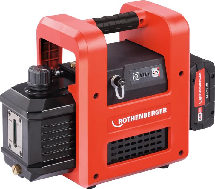 Image du produit Rothenberger Pompe à vide à batterie 2 vitesses ROAIRVAC R32 5.0 avec batterie + chargeur