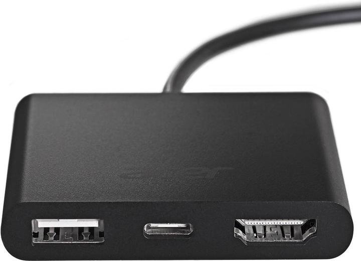 Produktbild Acer 3-in-1 USB Type C Dongle to PD HDMI USB(A) black (USB Typ-C, USB, HDMI)