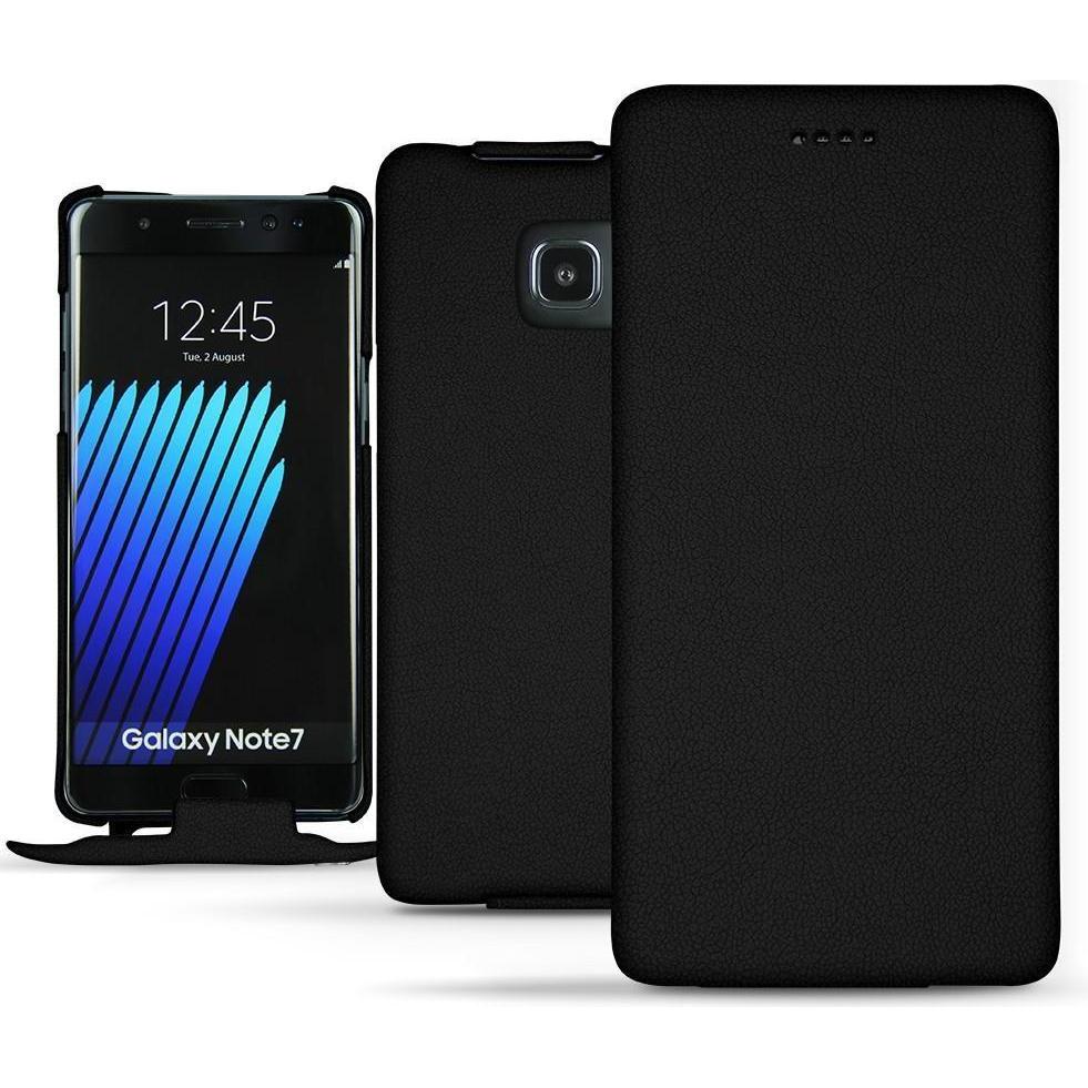 Thumbnail - Noreve Lederschutzhülle vertikal (Samsung Galaxy Note 7), Smartphone Hülle, Schwarz