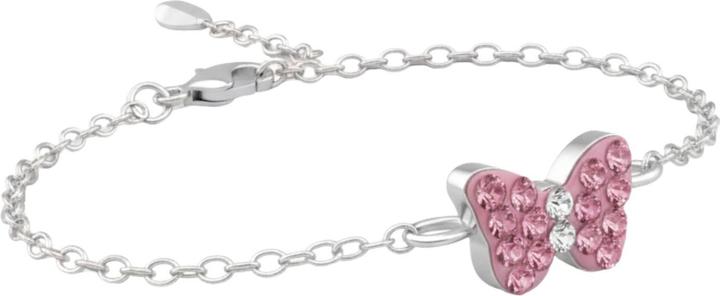 Immagine prodotto Maxte Kinder Silber mit Schmetterling und Kristall (16 cm, Argento)
