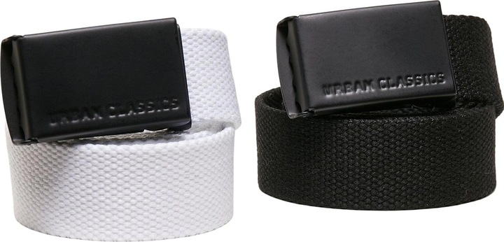 Image du produit Urban Classics Canvas Belt Kids 2-Pack (Taille unique)