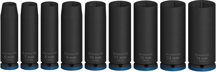 Image du produit Bosch Professional Zubehör PRO Impact (6 mm, 12 mm, 14 mm, 10 mm, 7 mm, 11 mm, 8 mm, 9 mm, 13 mm)