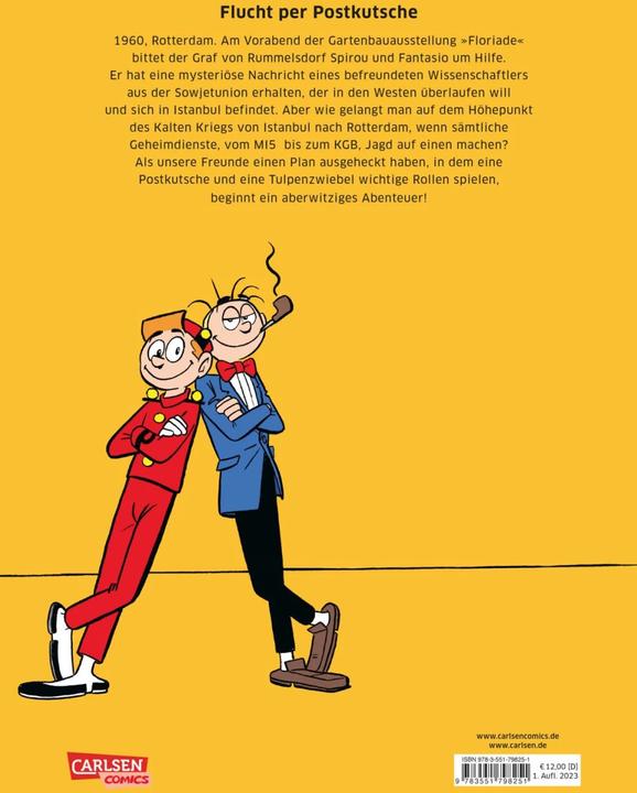 Produktbild Spirou und Fantasio Spezial 40: Tulpen aus Istanbul (Deutsch, Hanco Kolk, Rolf Erdorf, 2023)