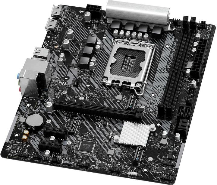 Productafbeelding AsRock B760M-H2/M.2 moederbord (LGA 1700, Intel B760, mATX)