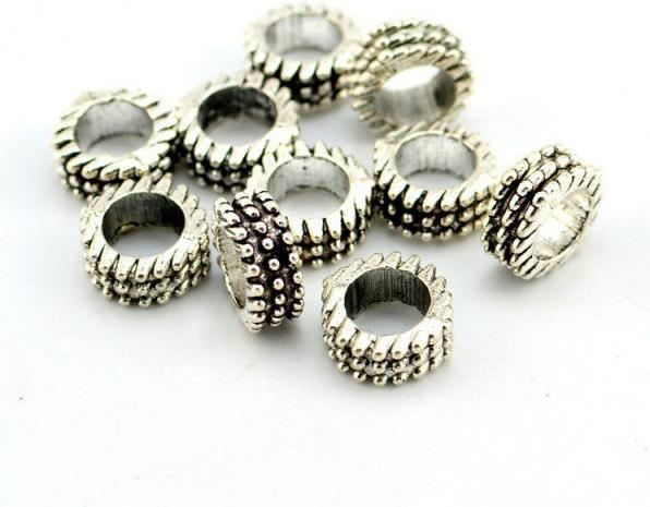 Immagine prodotto Hermex Raster Bead - Argenteo (Lega di zinco)