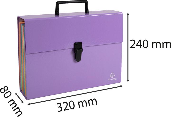 Produktbild Exacompta Fächermappen (A4, 1 x)