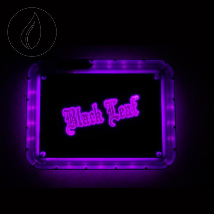 Produktbild Black Leaf LED Mixingtray Violett