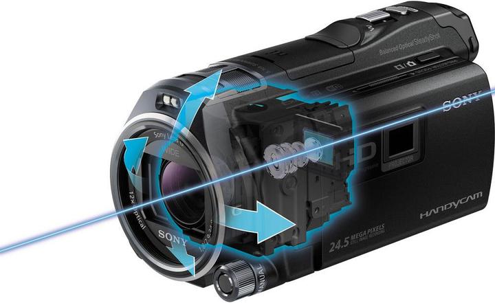 Image du produit Sony HDR-PJ810E Handycam avec projecteur intégré (6.14 Mpx, 50i, 12 x)