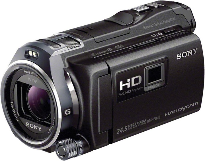 Produktbild Sony HDR-PJ810E Handycam mit integriertem Projektor (6.14 Mpx, 50i, 12 x)