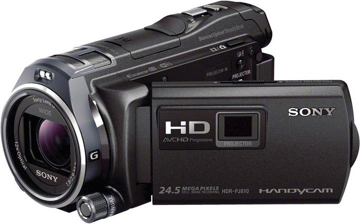 Image du produit Sony HDR-PJ810E Handycam avec projecteur intégré (6.14 Mpx, 50i, 12 x)