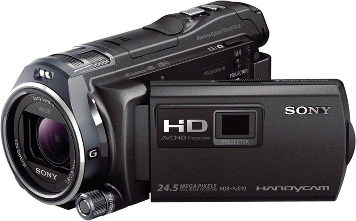 Produktbild Sony HDR-PJ810E Handycam mit integriertem Projektor (6.14 Mpx, 50i, 12 x)