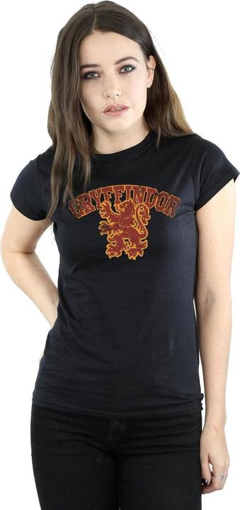 Actual product image Womens/Ladies Gryffindor Sport Emblem Cotton T-Shirt (M)