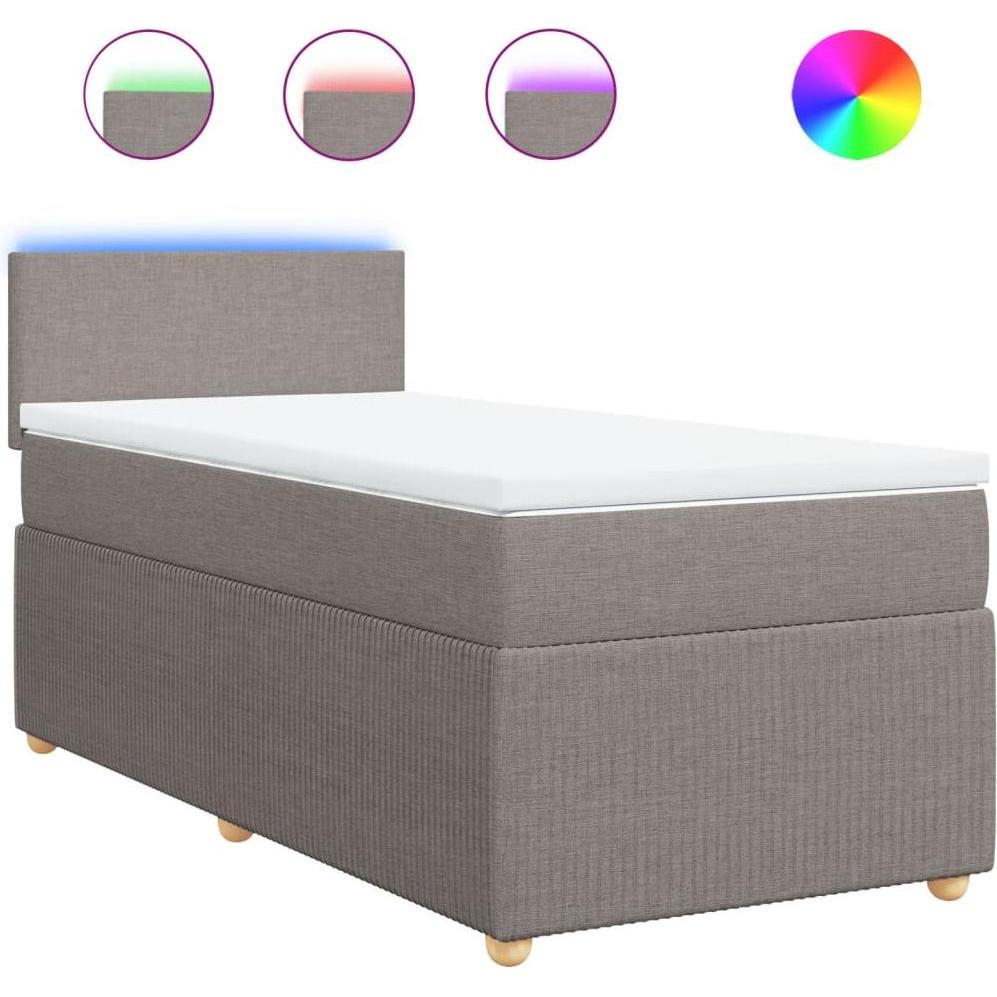 Thumbnail - VidaXL, Bett, Leanora (100 x 200 cm)