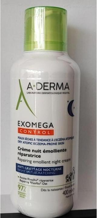 Produktbild A-Derma Exomega Control Moisturizing Night Cream 400ml