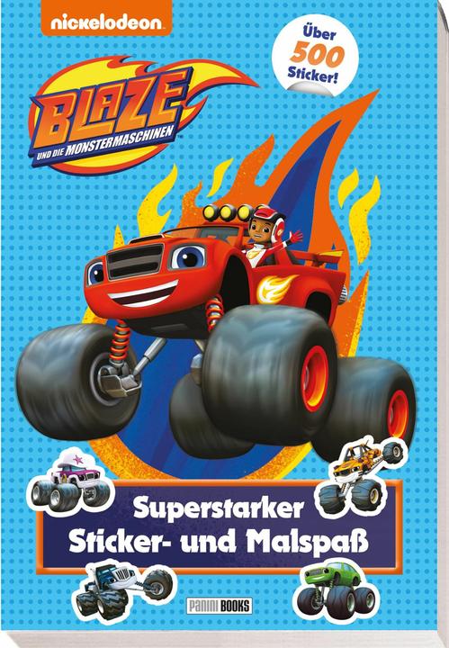 Panini Blaze und die Monstermaschinen: Superstarker Sticker- und Malspass