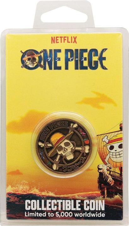 Actual product image Fanattik One Piece collector coin 4 cm