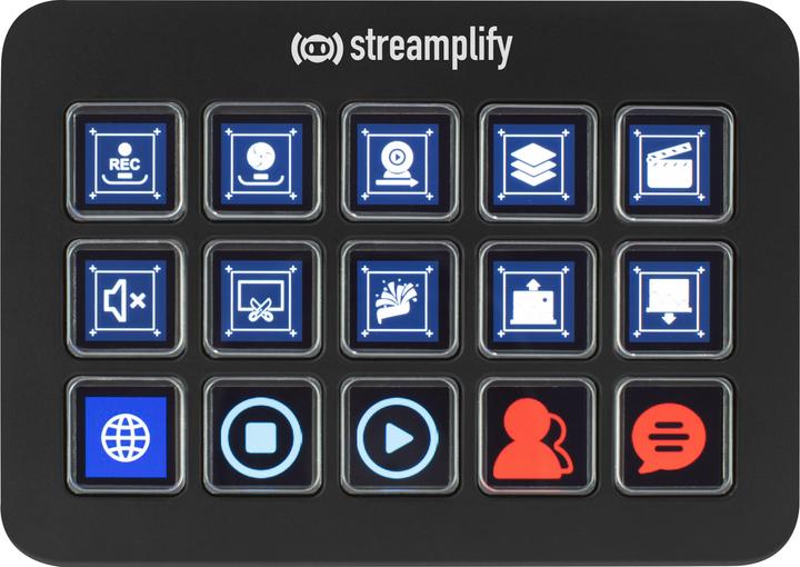 Image du produit Streamplify STREAMING DECK ONE Contrôleur de flux - noir