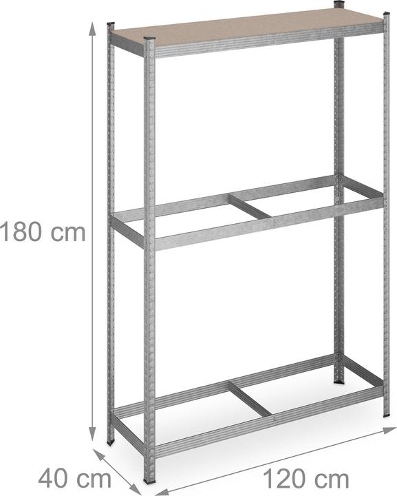 Actual product image Relaxdays Tyre rack