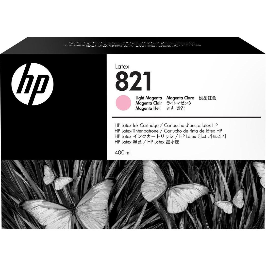 HP, Druckerpatrone, 821 400-ML LIGHT MAGENTA (LM)