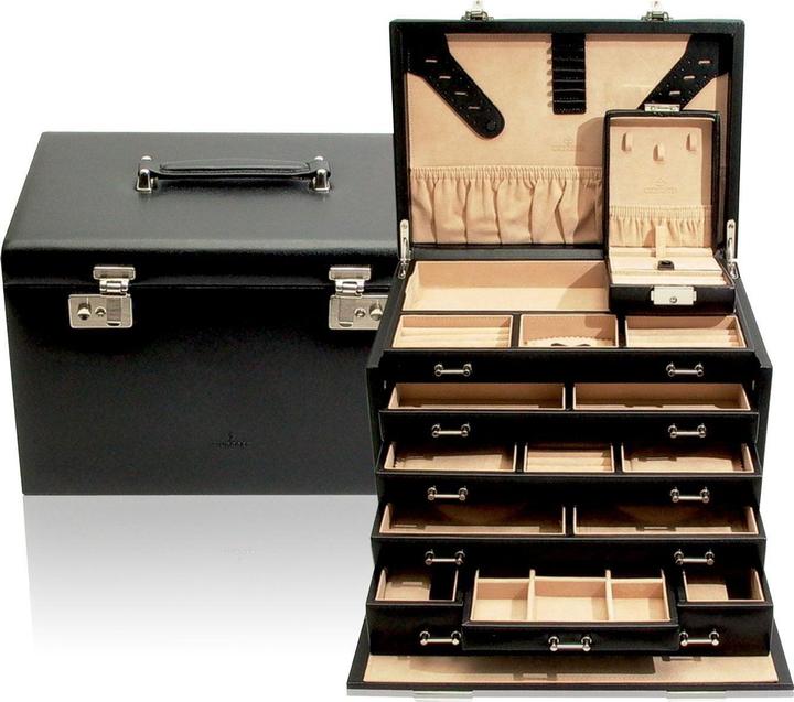 Produktbild Windrose Schmuck- & Uhrenkoffer Ambience 2 - Schwarz
