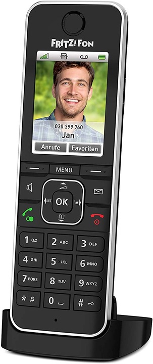 Immagine prodotto AVM Telefono cordless VoIP FRITZ!Fon C6 Black Edition