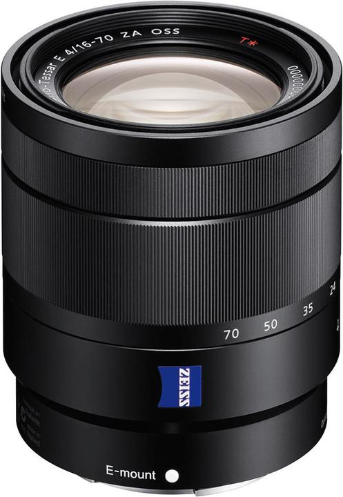 Produktbild Sony E 16-70mm f4 ZA OSS Zeiss Vario-Tessar T E-Mount (Sony E, APS-C / DX)