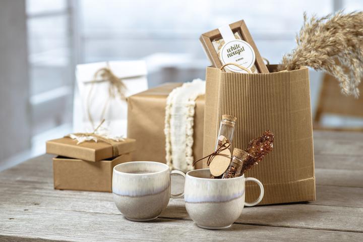 Actual product image Like. by Villeroy & Boch Mug with handle Perlemor Sand (290 ml, 1 x)