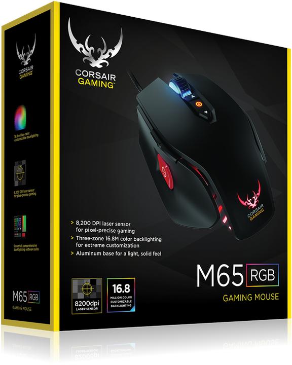 Produktbild Corsair Gaming M65 RGB (Kabelgebunden)