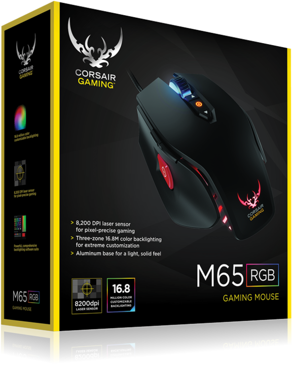 Produktbild Corsair Gaming M65 RGB (Kabelgebunden)