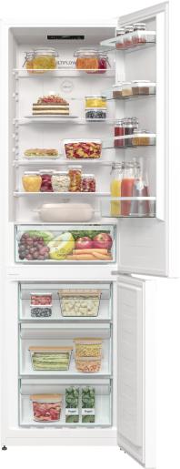 Produktbild Gorenje NRK 6202EW4 NoFrost, Griffmulde, Display hinter der Tür, weiss (331 l)