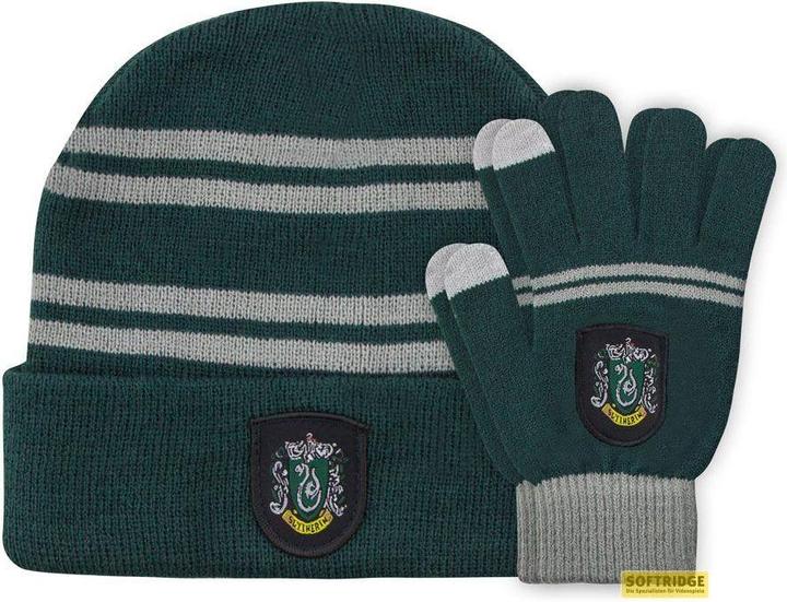 Cinereplicas Harry Potter: Beanie & Handschuhe Slytherin