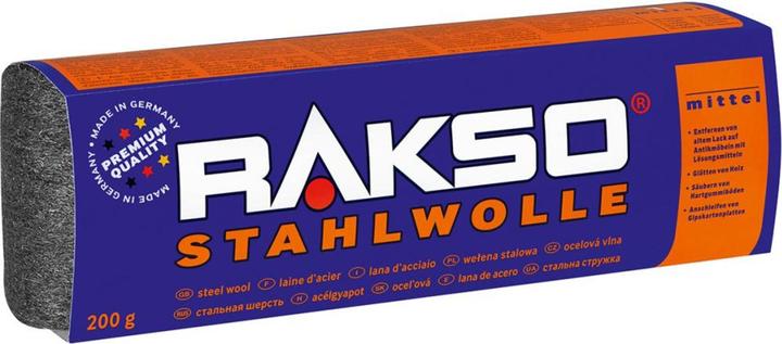 Rakso Steel wool no. 2 à 200g (1 pcs.)