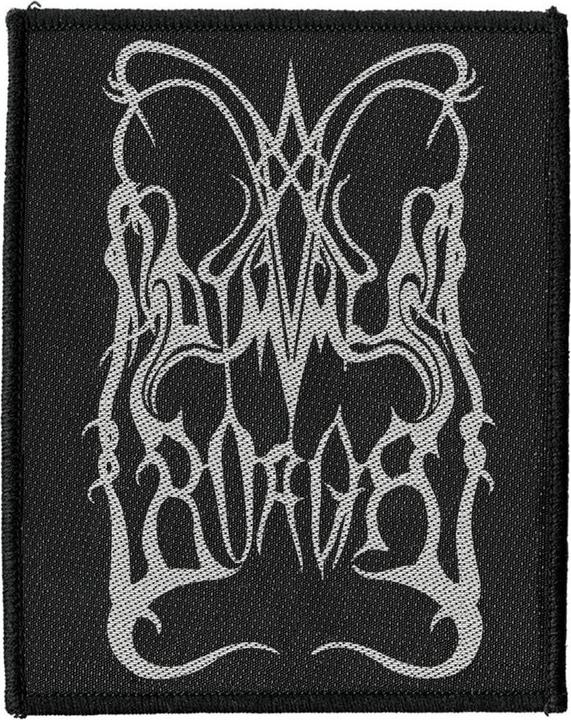 Actual product image Dimmu Borgir Logo Vintage Patch (10 x 8 cm)