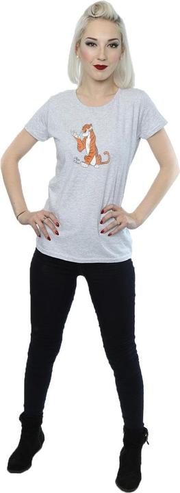 Actual product image Disney Womens/Ladies The Jungle Book Classic Shere Khan Cotton T-Shirt (L)