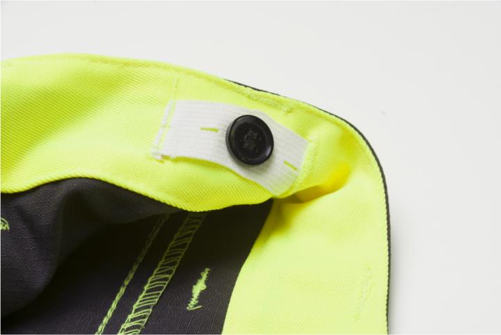 Produktbild Planam Kinderbundhose Junior Grösse 146/152 anthrazit/gelb (146)
