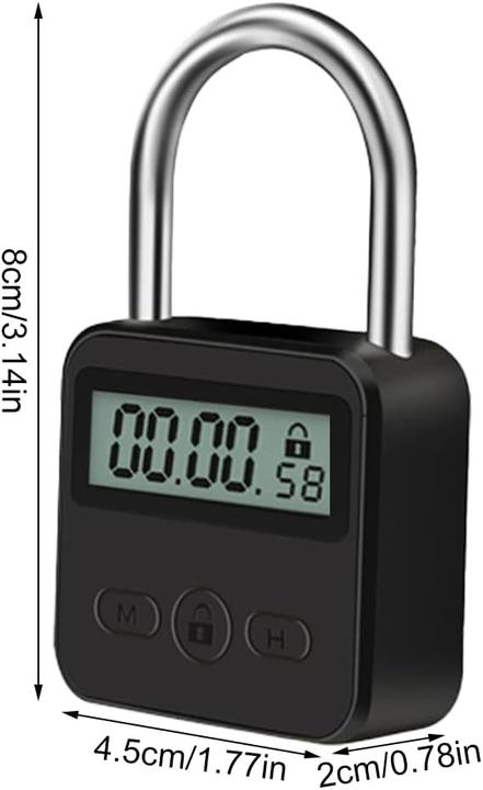 Actual product image Mizikuu Digital time lock