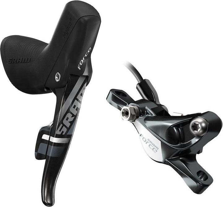 Sram Force22 Front- inkl. hydr. Vorderrad-Scheibenbremse (Vorne + Hinten, Bremssattel)
