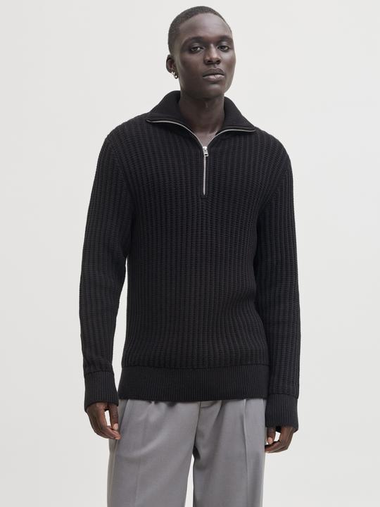 Actual product image Jack & Jones Jprblaspencer Knit Half Zip Styd Aw25 (XL)