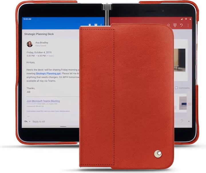 Produktbild Noreve Lederschutzhülle (Microsoft Surface Duo)