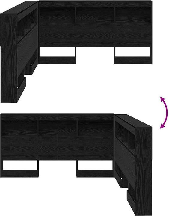 Actual product image vidaXL Aufbewahrungskopfteil