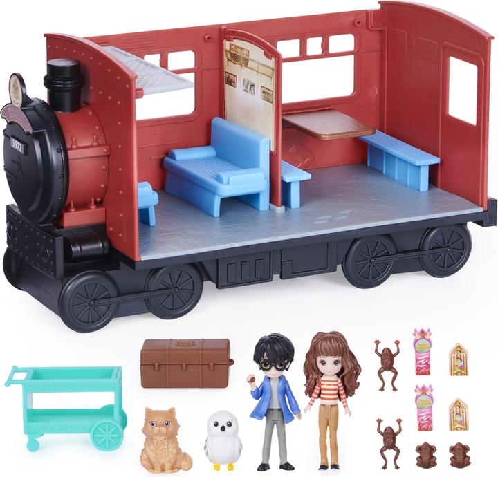 Actual product image Spin Master W.World Hogwarts Express Set with Harry & Hermione 8 cm